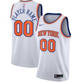Camiseta Hombre NBA New York Knicks Personalizadas 2020-21 Nike Association Edition Swingman